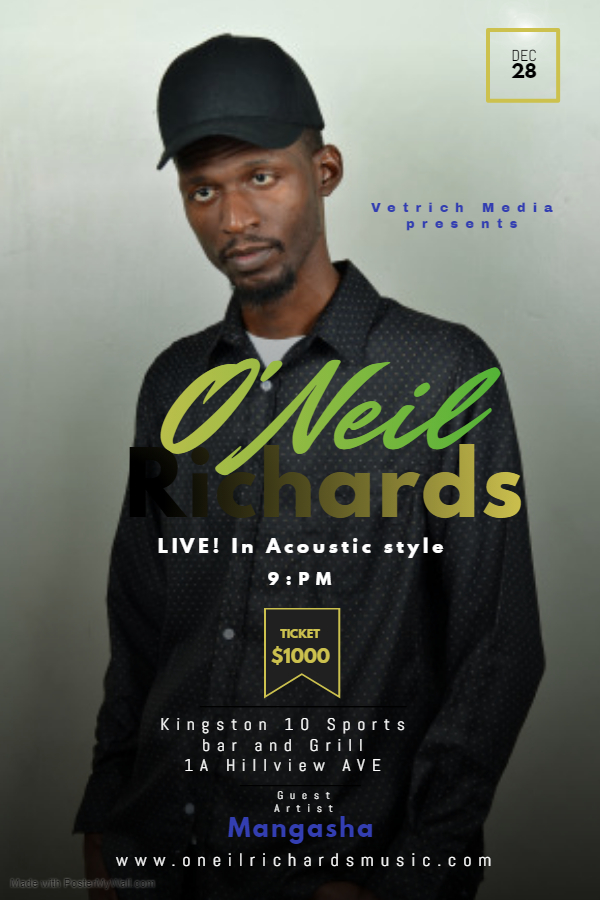 LIVE! In Acoustic Style — Kingston 10 Sports Bar, Dec 28